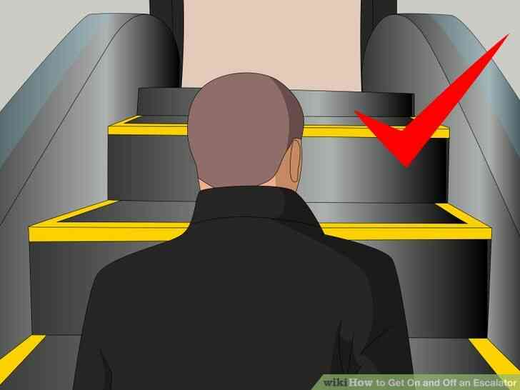 Image intitulé de monter et de descendre un Escalator de l